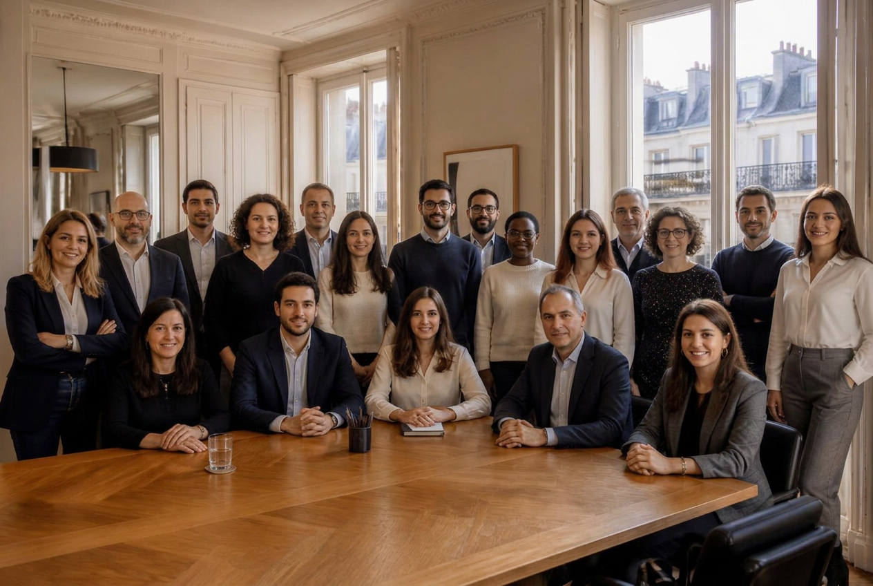 Les équipes du Groupe Swan réunies dans leurs bureaux